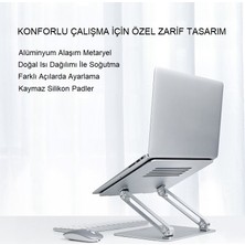 Triline Full Alüminyum Ayarlanabilir Laptop Standı 10-17"