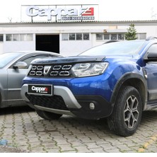 Cappafe Dacia Duster Ön Tampon Koruma U Model Difüzör Abs Mat Gri 2018->