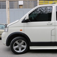 Cappafe Volkswagen T5 Transporter Dodik Seti Uv Katkılı Abs K.ş. Çift Sürgülü Mat Siyah 11 Parça 2003-2009