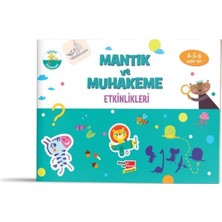 4-6 Yaş Evde Etkinlik Kitabı Seti (Düşünme Becerileri, Mantık ve Muhakeme, Yaratıcılık ve Hayal Gücü)