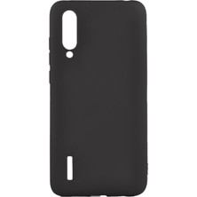 Hesaplı Dünya Xiaomi Mi 9 Lite Kılıf Mat Renkli Esnek Silikon Siyah Renk Prm