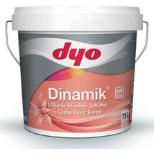 Dyo Dinamik Silikonlu Silinebilir Soft Mat Iç Cephe Duvar Boyası 2251 Kumsal 2.5 Lt