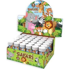 Balonevi  Safari Temalı Köpük Baloncuk 3 Adet