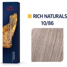 Wella Koleston Perfect Me+ 10/86 Tüp Boya Çok Açık Inci Viyole Sarı 60 ml