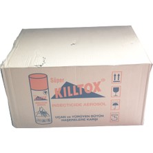 Killtox Sinek Ilacı 400 ml Hamam Böceği Ilacı 48 Adet (1 Koli)