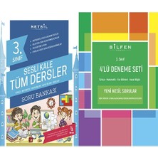 Netbil Yayıncılık 3. Sınıf Tüm Dersler Soru Bankası + Bilfen 3. Sınıf 6'lı Deneme Seti