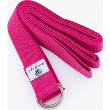 Nui Yoga Pembe Yoga Kemeri Pamuklu Malzeme ile 2,5 m Uzunlukta 10 Adet Set