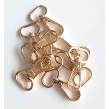 Angel Çanta Aksesuar 10LU Light Gold Renk 2 cm Kanca