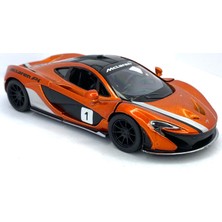 Kinsmart Mclaren P1 (Modifiyeli) - Çek Bırak 5inch. Lisanslı Model Araba, Oyuncak Araba 1:36