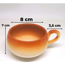 Kütahya Sanatevi Renkli Çay Fincanı