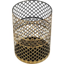 Venon Aydınlatma Venon Home Metal Çok Amaçlı Sepet (350X480) Siyah Sarı Patine