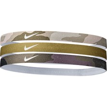 Nike Hairbands Elastik Saç Bandı 3 Lü Paket Camo N.000.2560.905.OS