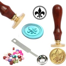 Profisher Mektup Damga Mühürü Royal Seal + 30 Mühür Mumu + Eritme Kaşığı