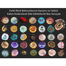 Profisher Mektup Damga Mühürü Balık Burcu + 30 Mühür Mumu + Eritme Kaşığı