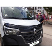 Eurocap Renault Master Ön Kaput Koruma Rüzgarlığı 3mm Akrilik (Abs) Parlak Siyah Deflektör 2019->