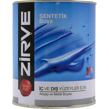 Zirve Parlak Sentetik Yağlı Ahşap, Metal, Duvar Boyası 2 Lt. - 2,7  Kg. (Tüm Renkler)