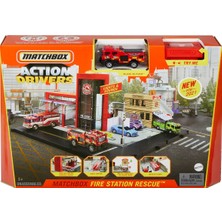 Matchbox Aksiyon Sürücüleri Itfaiye Kurtarma Ekibi Oyun Seti