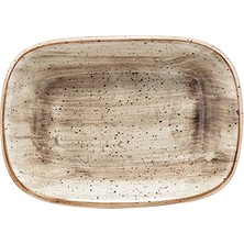 Bonna Terraın Gourmet Dıkdörtgen Kayık Tabak 17 cm