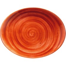 Bonna Terra Cotta Moove 31 cm Oval Kayık Tabak
