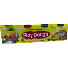 Play Dough 4 Renk, Orta Boy Oyun Hamuru