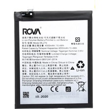 Rova Lenova K6 Note Batarya KVK Pil Yüksek Kapasite 4000mAh