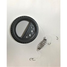 Safari Av Yaylı Kasnak El Oltası 5 Adet 4 Iğneli