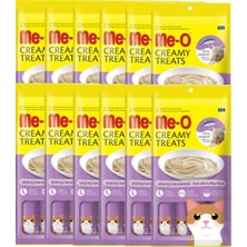 Me-O Me O Kedi Ödül 12 Paket 60 gr Deniz Tarağı Ton Balığı