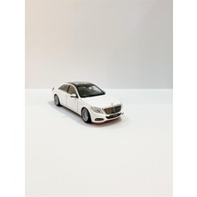 Welly Mercedes - Benz S-Class 1/24-27 Ölçek Beyaz Model Oyuncak Araba