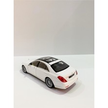 Welly Mercedes - Benz S-Class 1/24-27 Ölçek Beyaz Model Oyuncak Araba