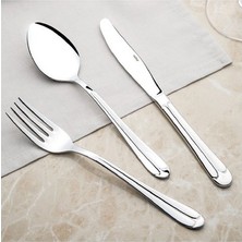 Nehir Saray Sade 30 Parça Çatal Kaşık Takımı (Bıçaksız)