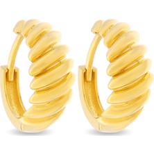 Milet Kuyumculuk 14 Ayar Midi Bomb Küpe