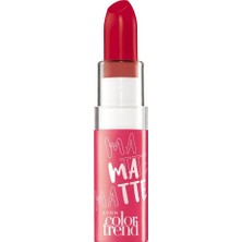 Avon Color Trend Matte Legend Ruj Classic Red