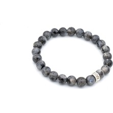 Murty99 Hakiki Doğal Spektrolit Labradorit Taşı Bileklik