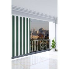 AL-CA Home 160 x 260 cm Yeşil Renkli Balkon Perdesi