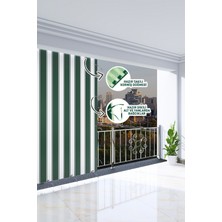 AL-CA Home 250 x 190 cm Yeşil Renkli Balkon Perdesi