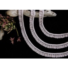 Alka Dantel 400 Pamuk Gül Kurusu Kopanaki  10 mt