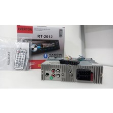 Everton RT-2012 Usb-Sd-Fm-Aux-Bluetooth Destekli Mekaniksiz 4X60W Oto Teyp Akbaş