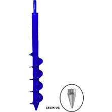 Toprak Burgu Makinesi Matkap Uçlu 30X5CM