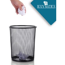 Baymera Ofis Tipi Fileli Çöp Kovası Q24