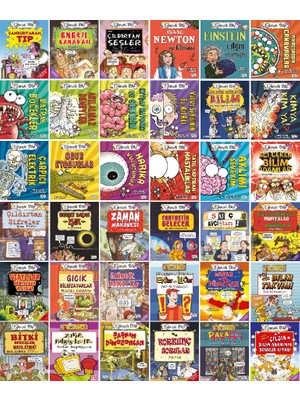 Eğlenceli Bilgi Eğlenceli Bilim 36 Kitap Set - Zaman Makinesi - Fantastik Gelecek - Uzaylılar Dünyalılar ve Ufolar - Gıcık Bilgisayarlar - Ölümcül Kuvvetler - Şaşkın Dinozorlar - Zıpır Bilgisayar