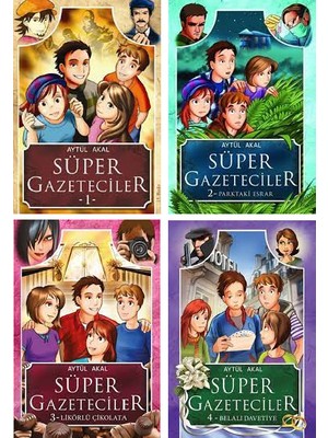 Süper Gazeteciler Serisi 4 Kitap Set - Aytül Akal