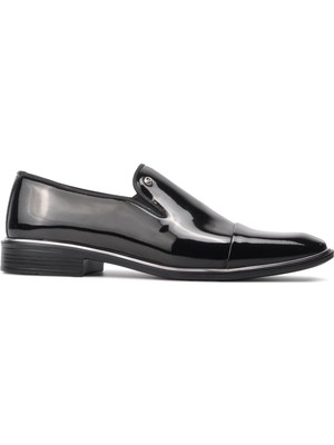 Pierre Cardin 707911 Siyah Rugan Erkek Klasik Ayakkabı
