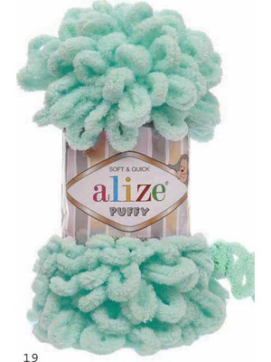 Açık Mint Alize Puffy 19 (5 Li Paket)