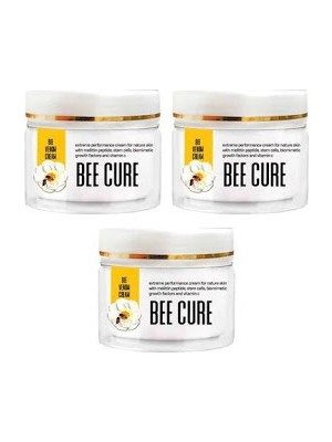 Bee Cure 3 Kutu Arı Zehri Kremi Beecure Arı Zehiri Kremi Relaxing Cream 3 x 50 ml