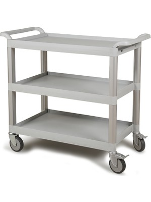 Bora Plastik Servis Arabası 2 Frenli 125MM Teker