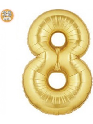 İKM Harf Balon Folyo Küçük Boy 16 Inç  35 cm Gold 8