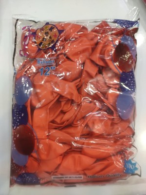 Hbk Turuncu Metalik Balon 100 Adet