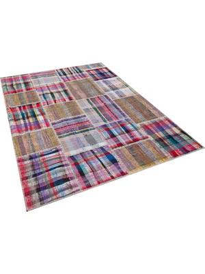 Allmode Patchwork Sbt Multi El Dokuma Halı 170 x 240 cm 4.08 m2 Patchwrk El Dokuma Halı