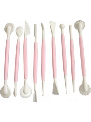 Dalkır Gıda Plastik Marzipan Set Ruletli 9 Adet