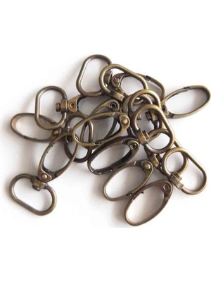 Angel Çanta Aksesuar 10LU Antik Renk 2 cm Kanca